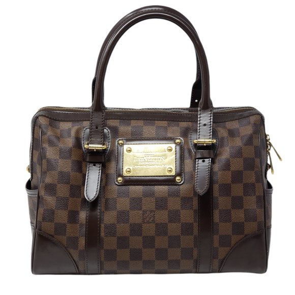Louis Vuitton Handbags - Auth Louis Vuitton Berkeley Damier Ebene BostonBag